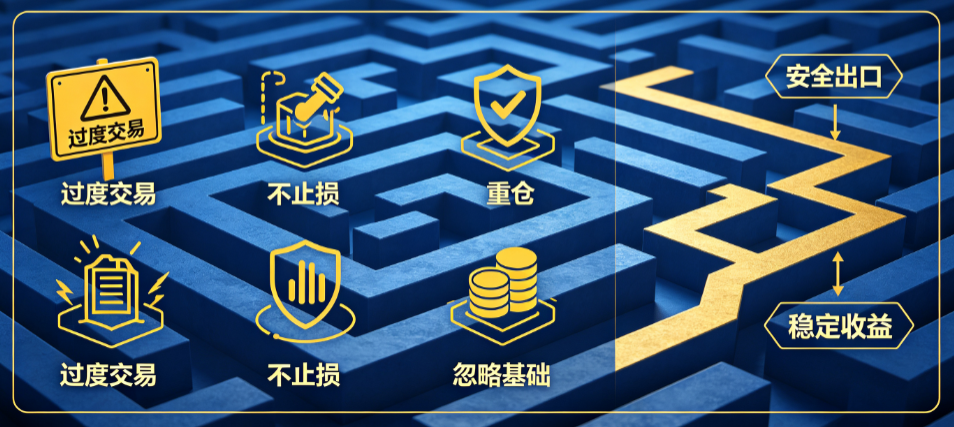 EC Markets 新手常见 10 大误区:从过度交易到忽略基本面,你中了几个?-EC markets